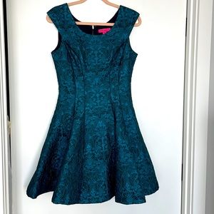 Betsy Johnson fit and flare dress